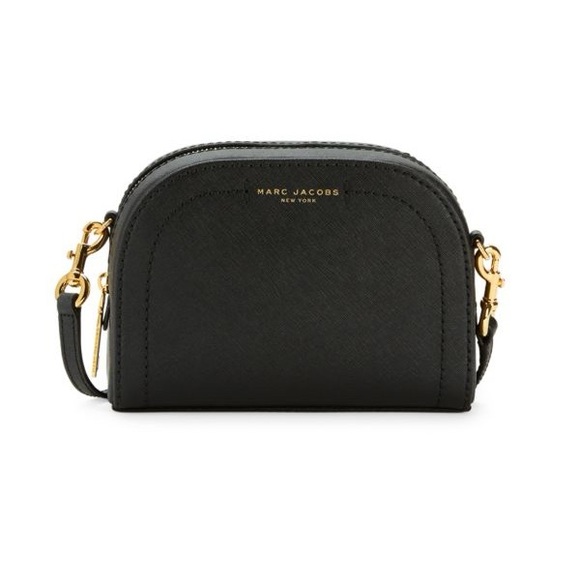 Marc Jacobs Leather Playback Crossbody Bag travel purse removable strap - Picture 1 of 10